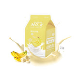 A'PIEUA'PIEU Milk One-Pack Face Mask 21g (Banana)
